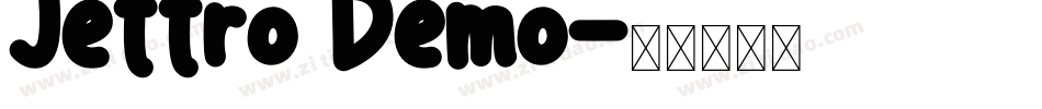 Jettro Demo字体转换